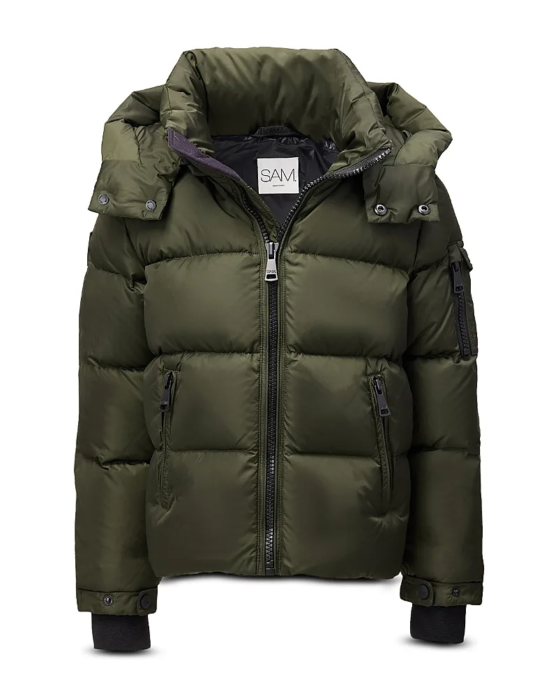 Glacier Hooded Down Puffer Coat by S.A.M.
