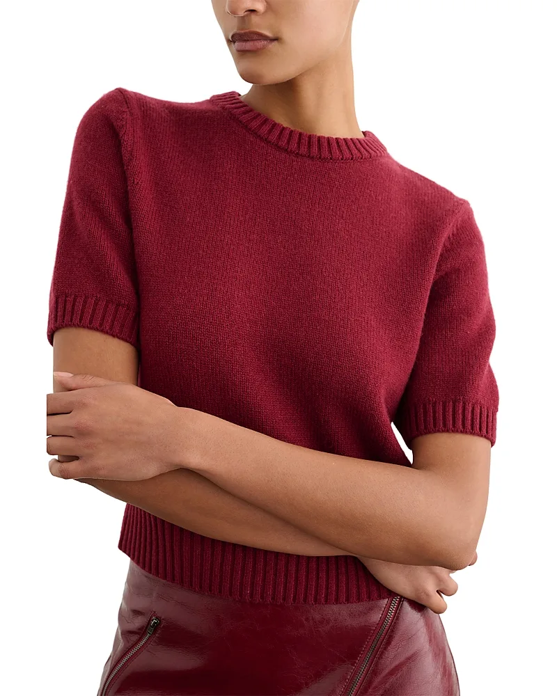 Elsie Wool & Cashmere Crewneck Sweater