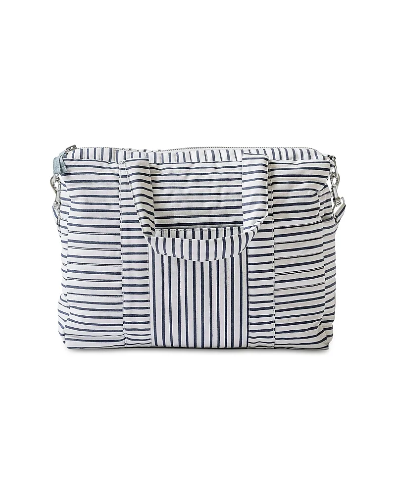 Striped Weekender Bag by Pehr