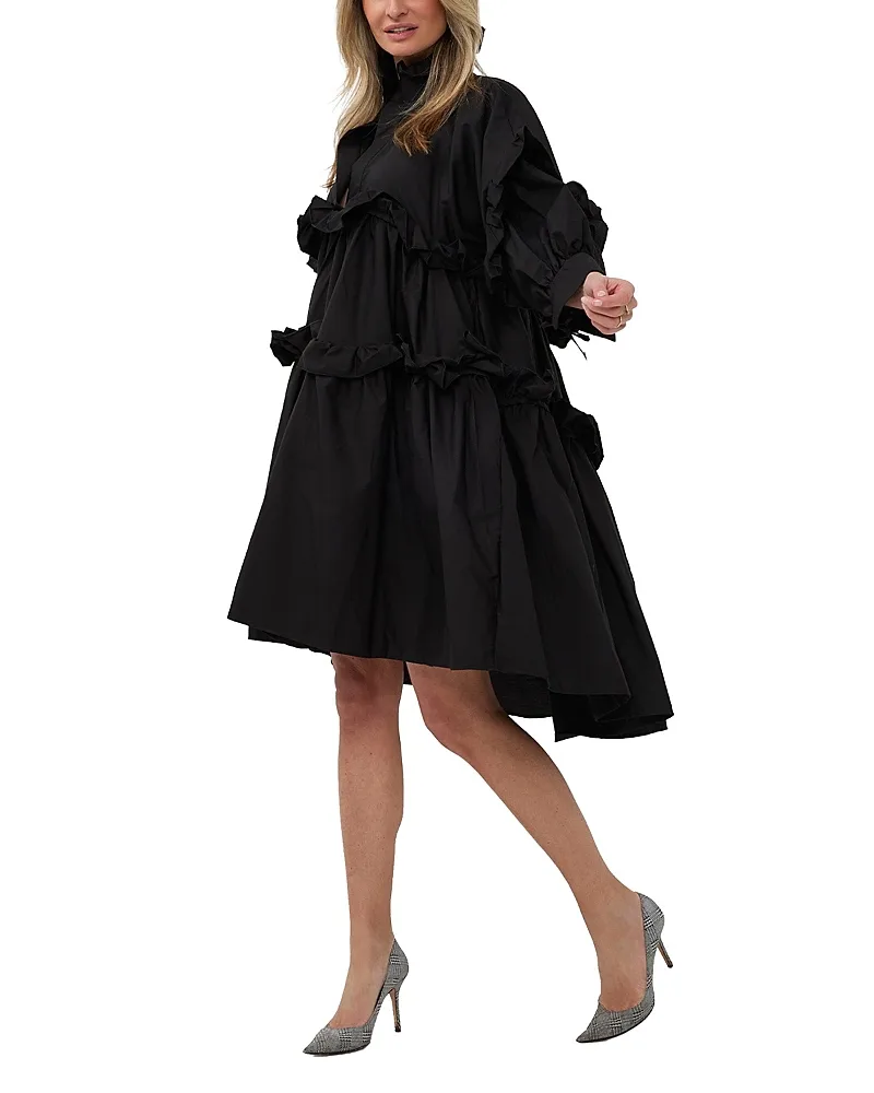 Ria Ruffle Dress by Marielle Stokkelaar