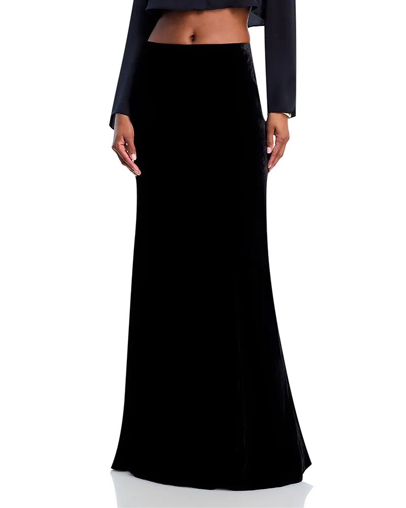 Zeta Velvet Skirt by L'AGENCE