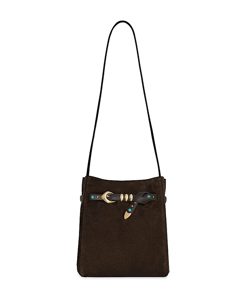 Miller Medium Suede Bucket Bag by Rebecca Minkoff