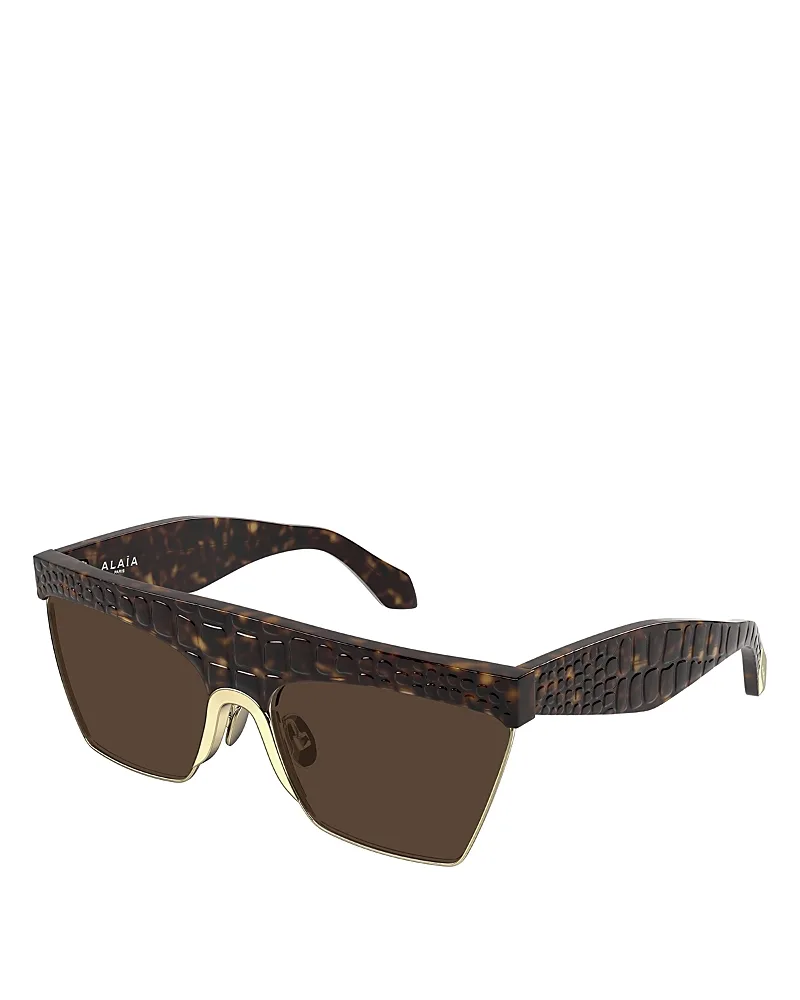 Shield Sunglasses, 62mm by Alaia