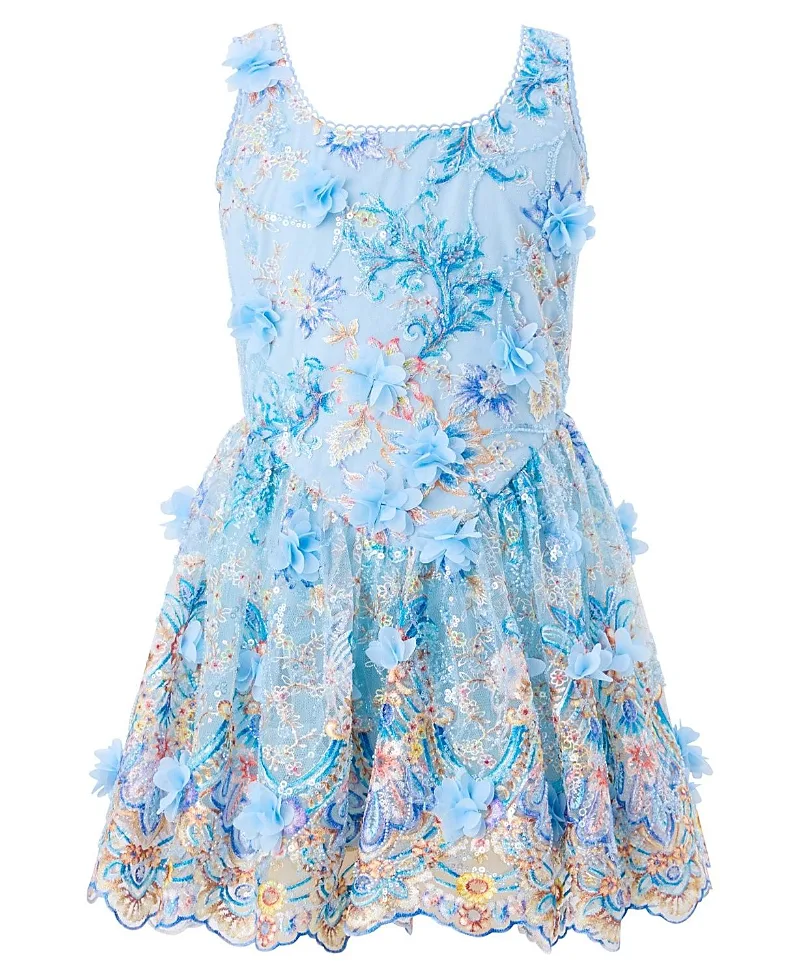 Caitlyn Embroidered Mini Dress by Marlo Kids
