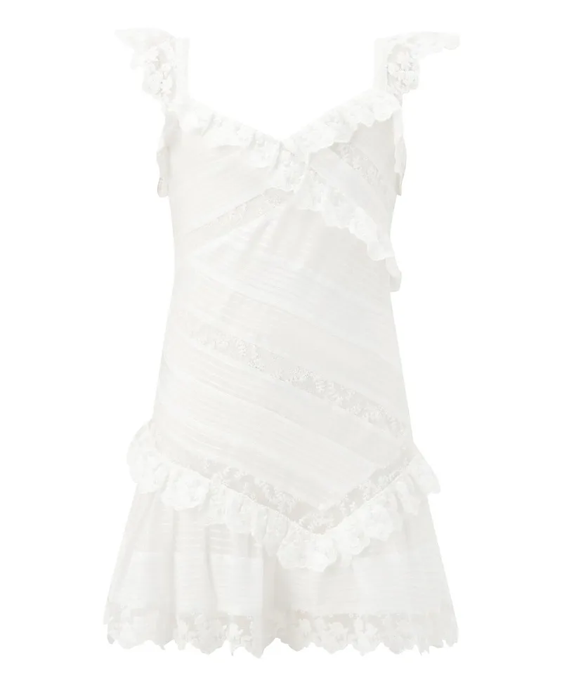 Selina Frill Mini Dress by Marlo Kids