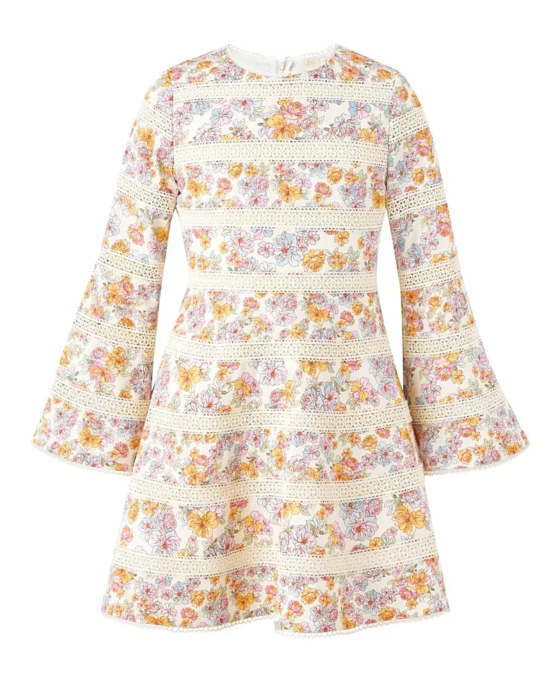 Posie Cotton Mini Dress by Marlo Kids