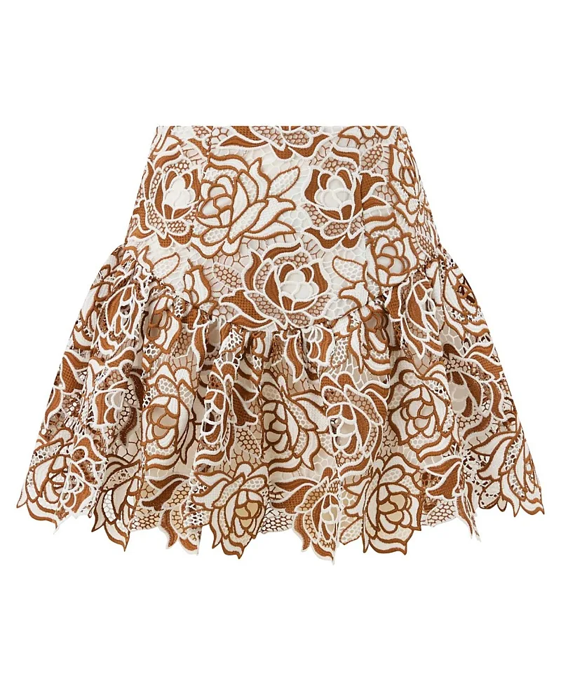 Kimberly Embroidered Mini Skirt by Marlo Kids