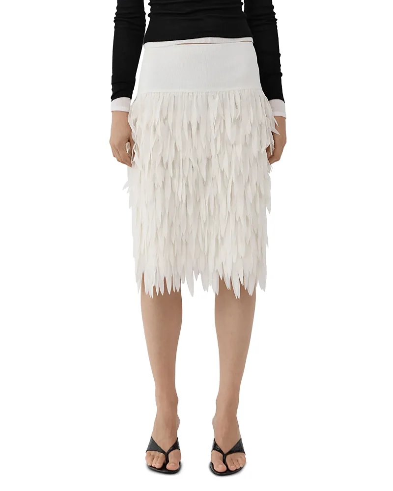 Fringe Midi Skirt by St. Agni