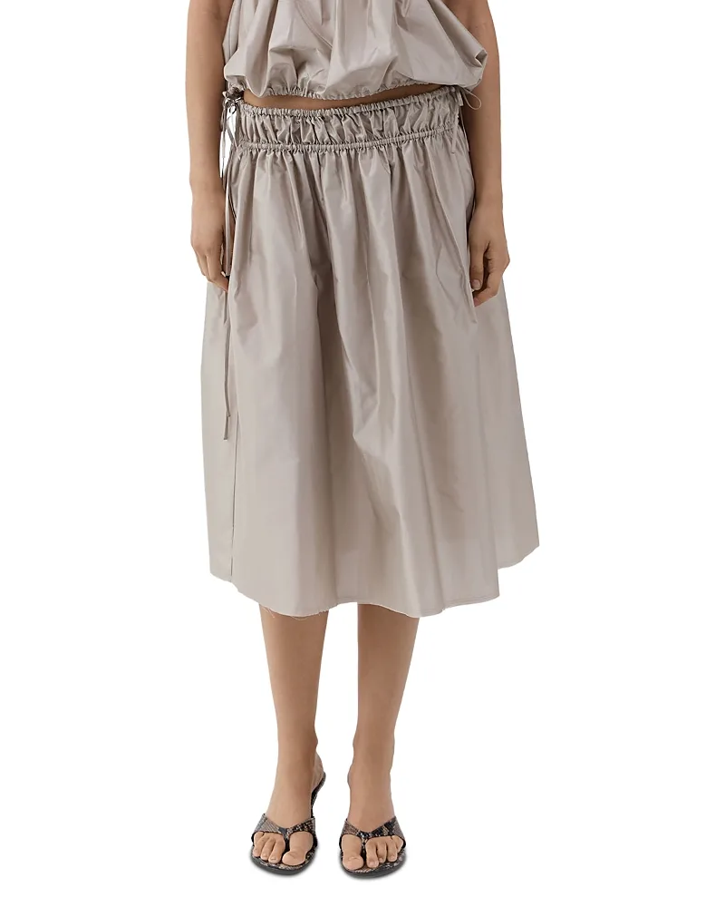Taffeta Drawstring Skirt by St. Agni