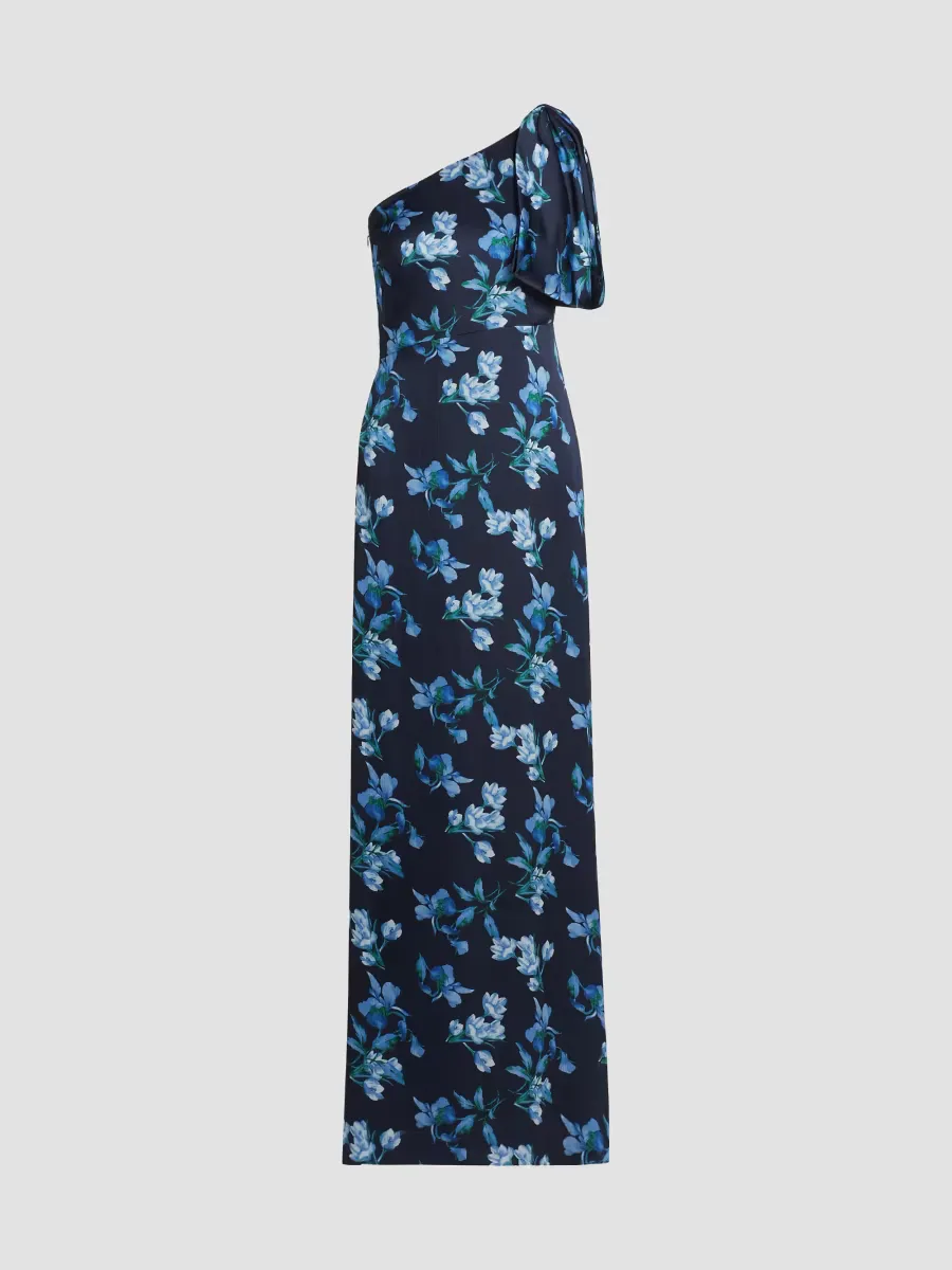 Chelsea Floral One-Shoulder Gown by SACHIN BABI