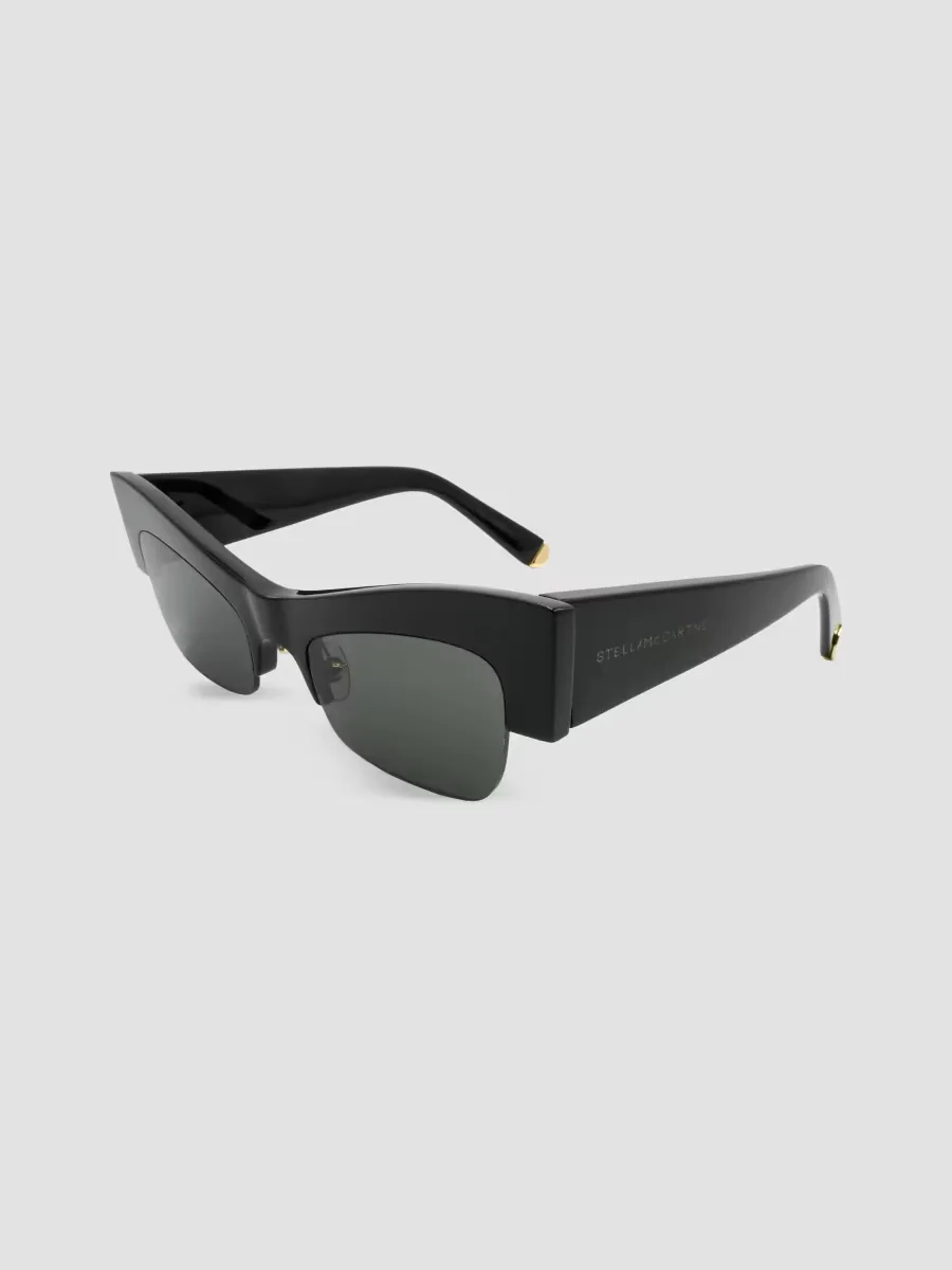 Medallion 63MM Geometric Sunglasses by Stella McCartney