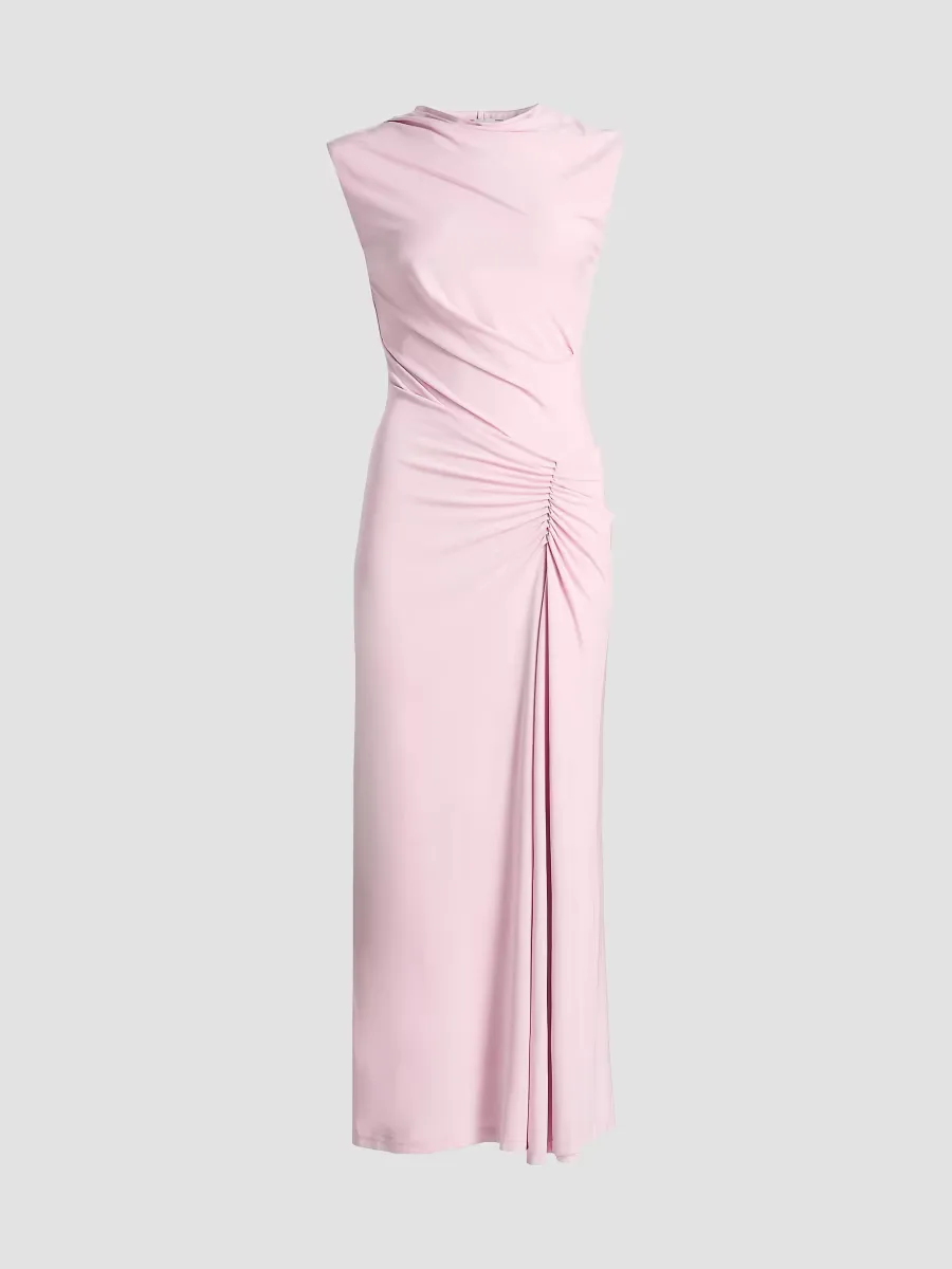 Acacia Draped Jersey Maxi Dress