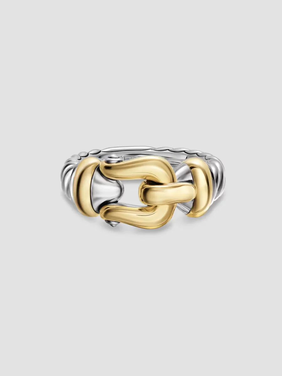 Buckle Ring in Sterling Silver by David Yurman