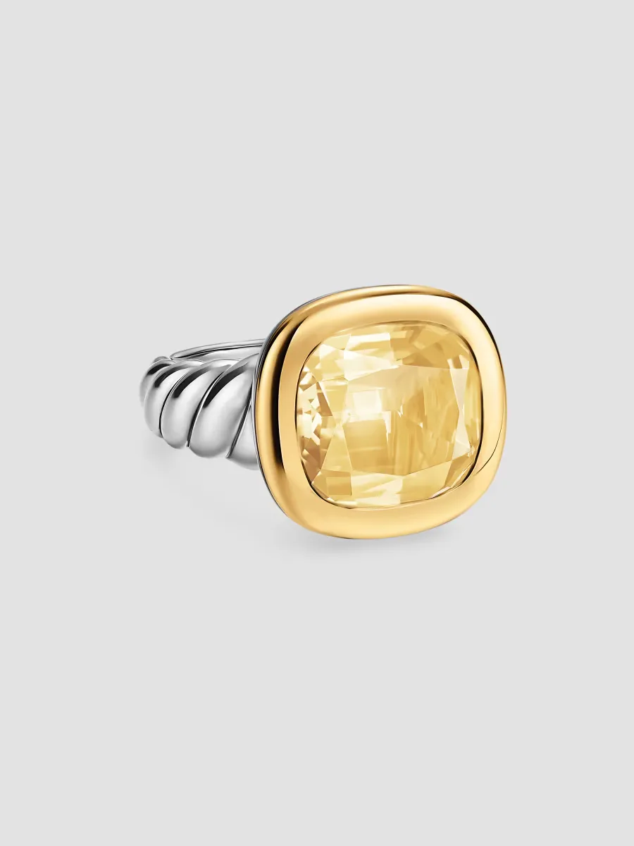 DY Mercer Color Stone Ring in Sterling Silver
