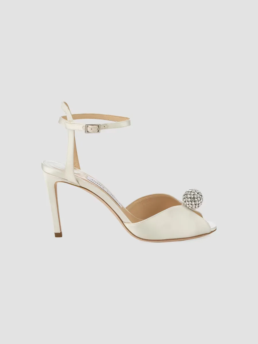 Sacora 85MM Satin Sandals