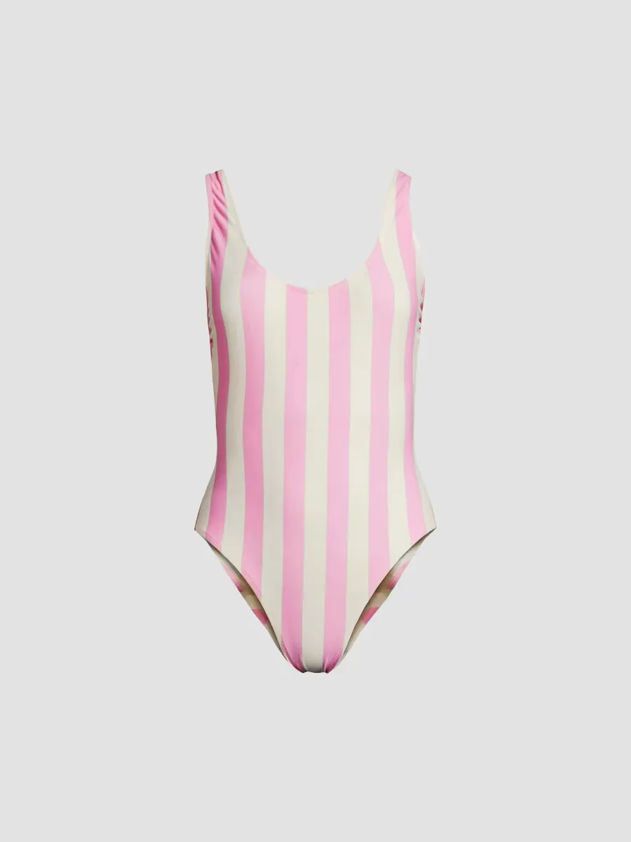 The Anne-Marie Striped One-Piece Swimsuit by Solid & Striped