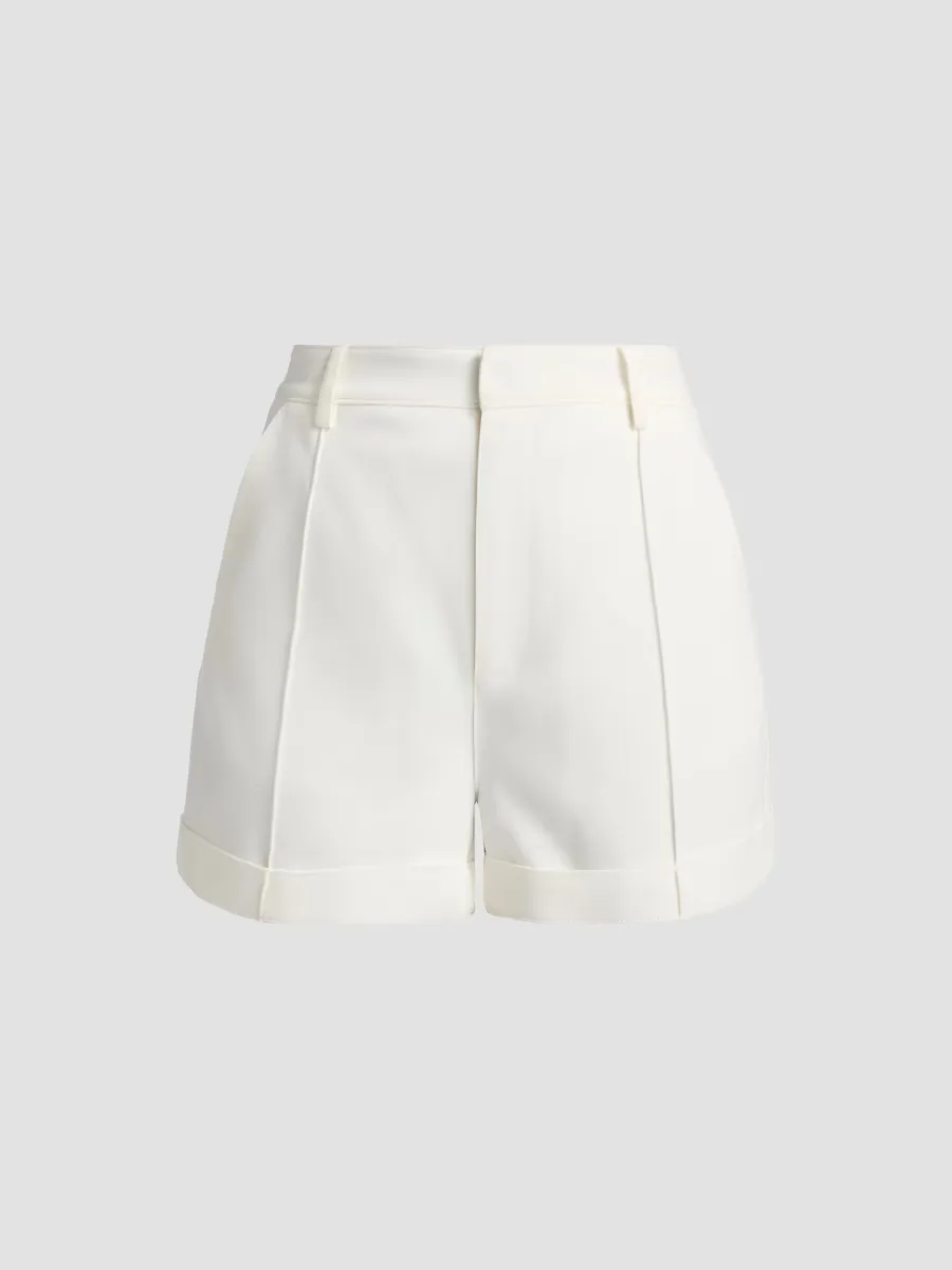 Mindy High-Rise Shorts by Cinq  Sept
