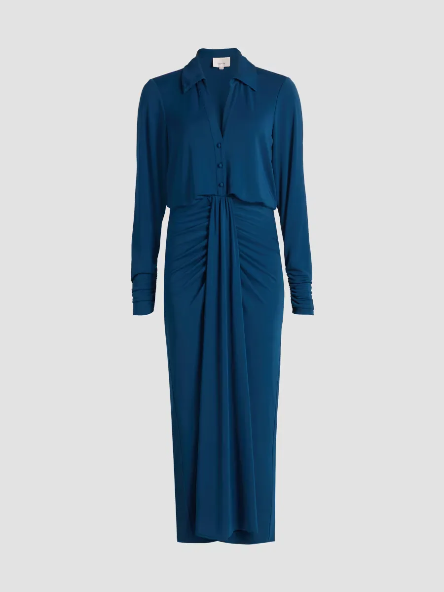 Seferina Midi-Shirtdress by Cinq  Sept