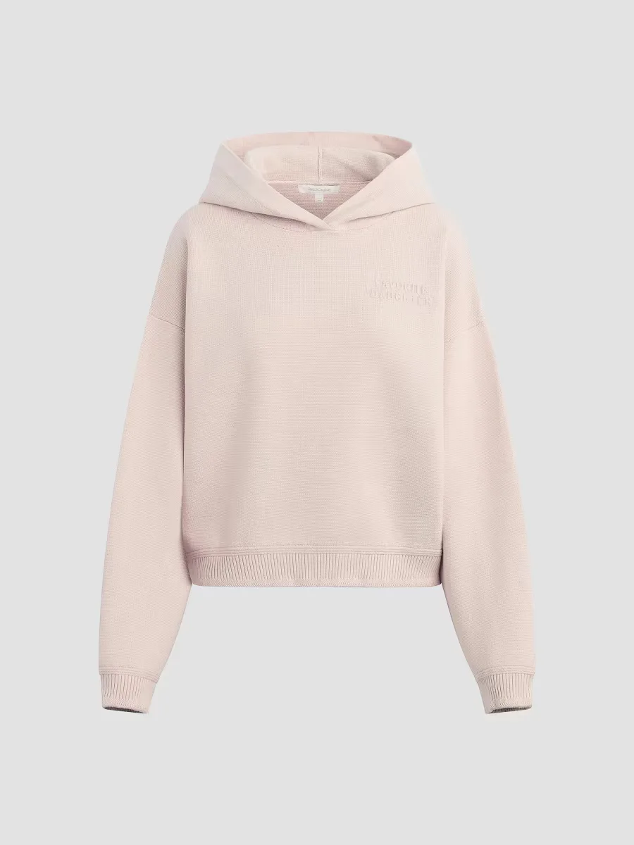 The Fatigue Sisters Cropped Hoodie