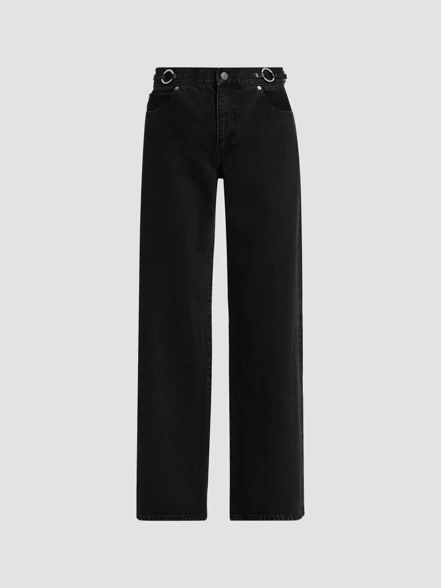 The O-Ring Stroll Wide-Leg Jeans by FRAME