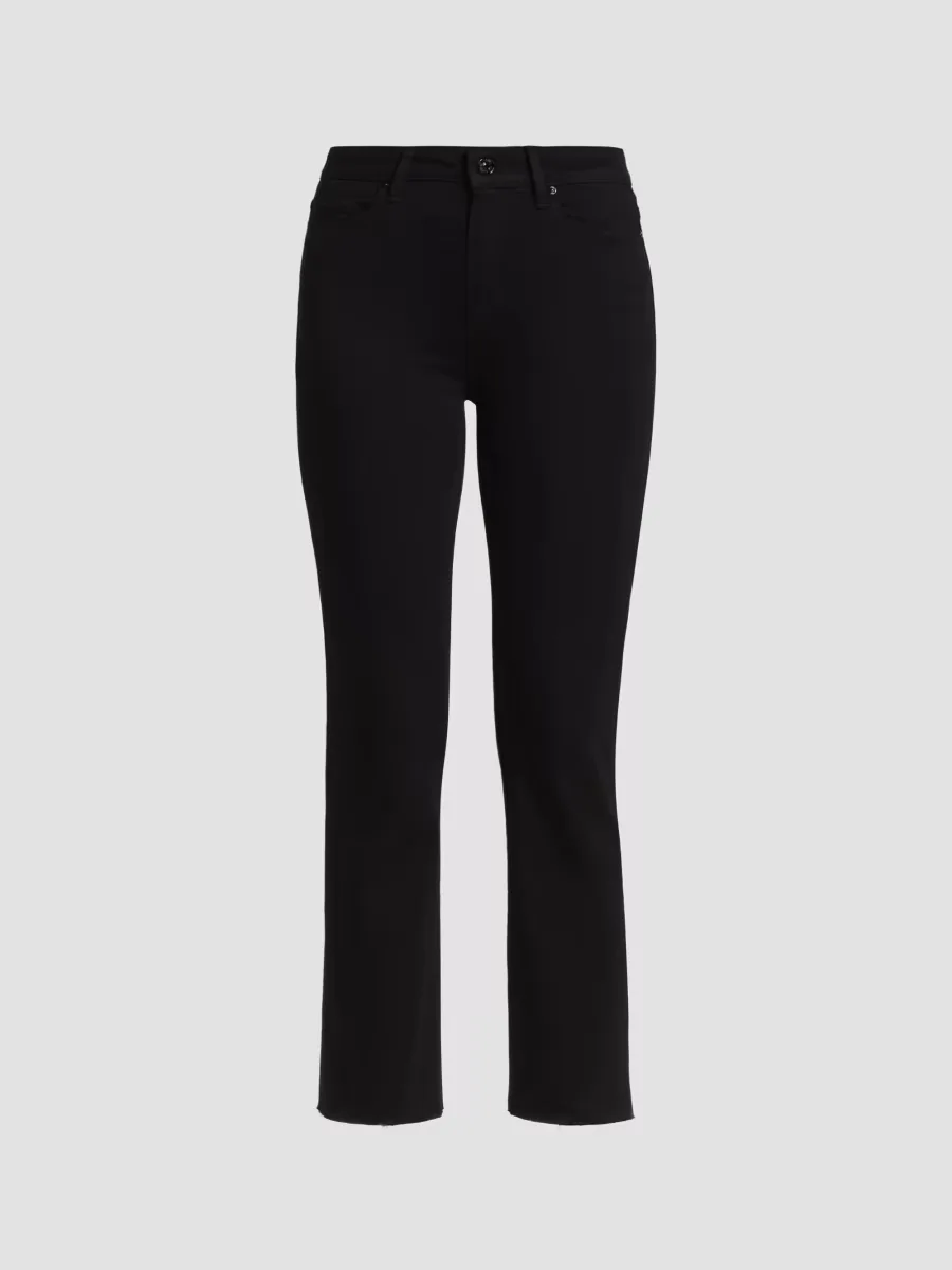 Cindy High-Rise Ankle Straight Jeans by PAIGE