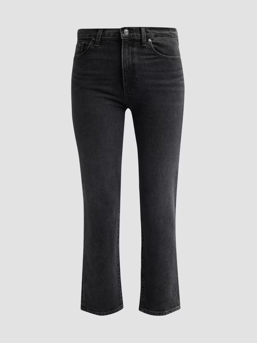 Reece High-Rise Crop Bootcut Jeans by PAIGE