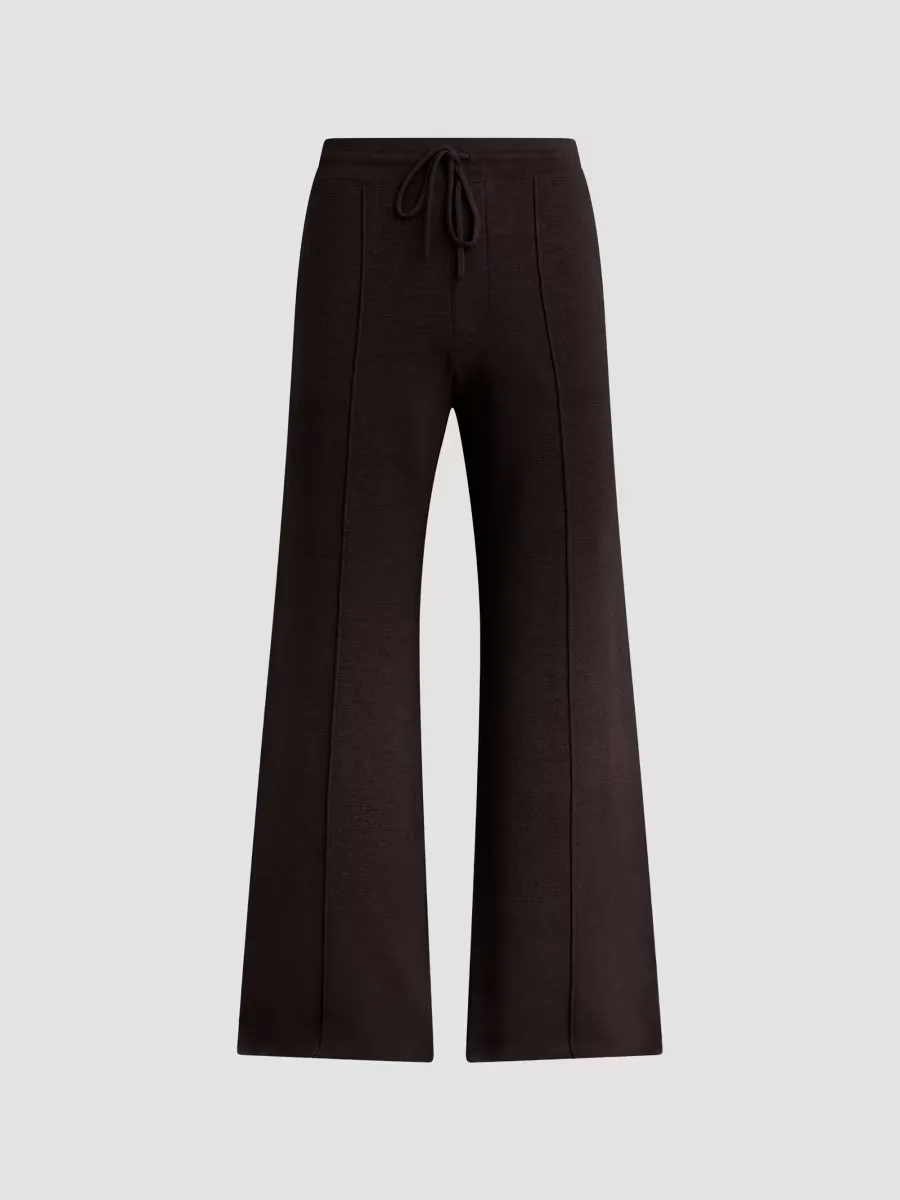 Foldout Cotton-Cashmere Pants by Hudson Jeans