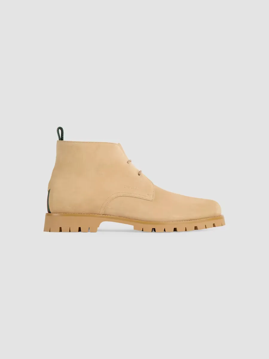 Primavera Sylke Suede Ankle Boots by Gucci