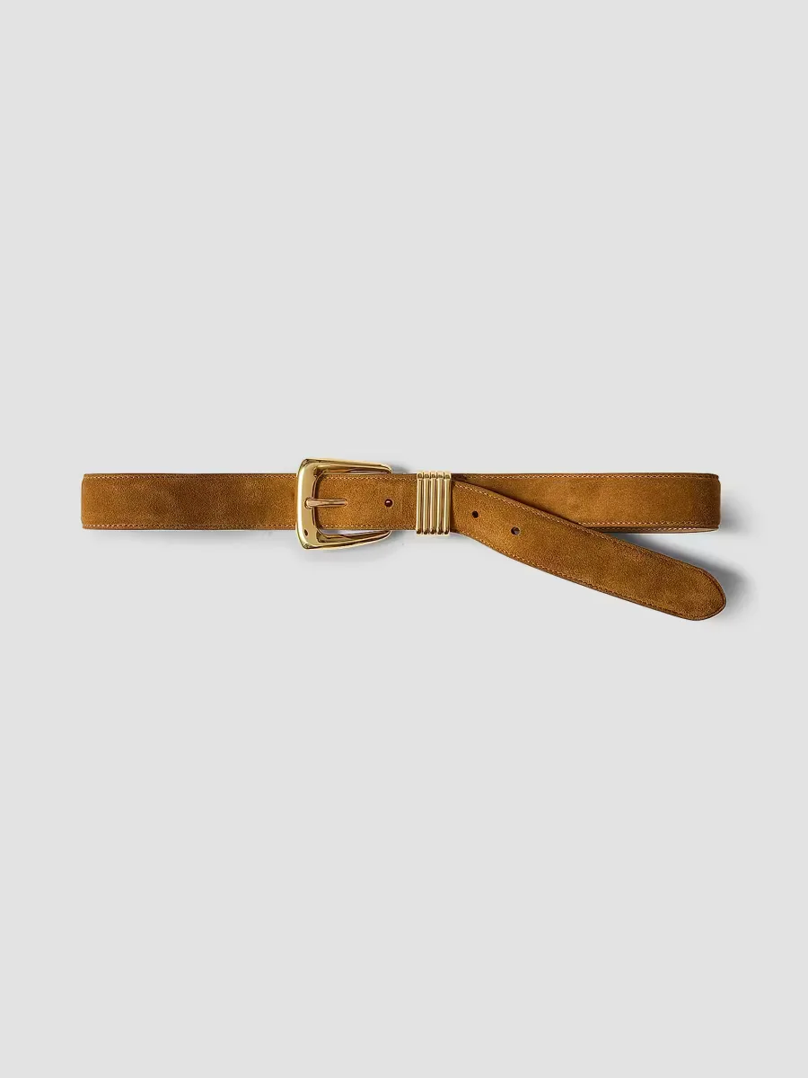 Suede Arch Belt by Veronica Beard