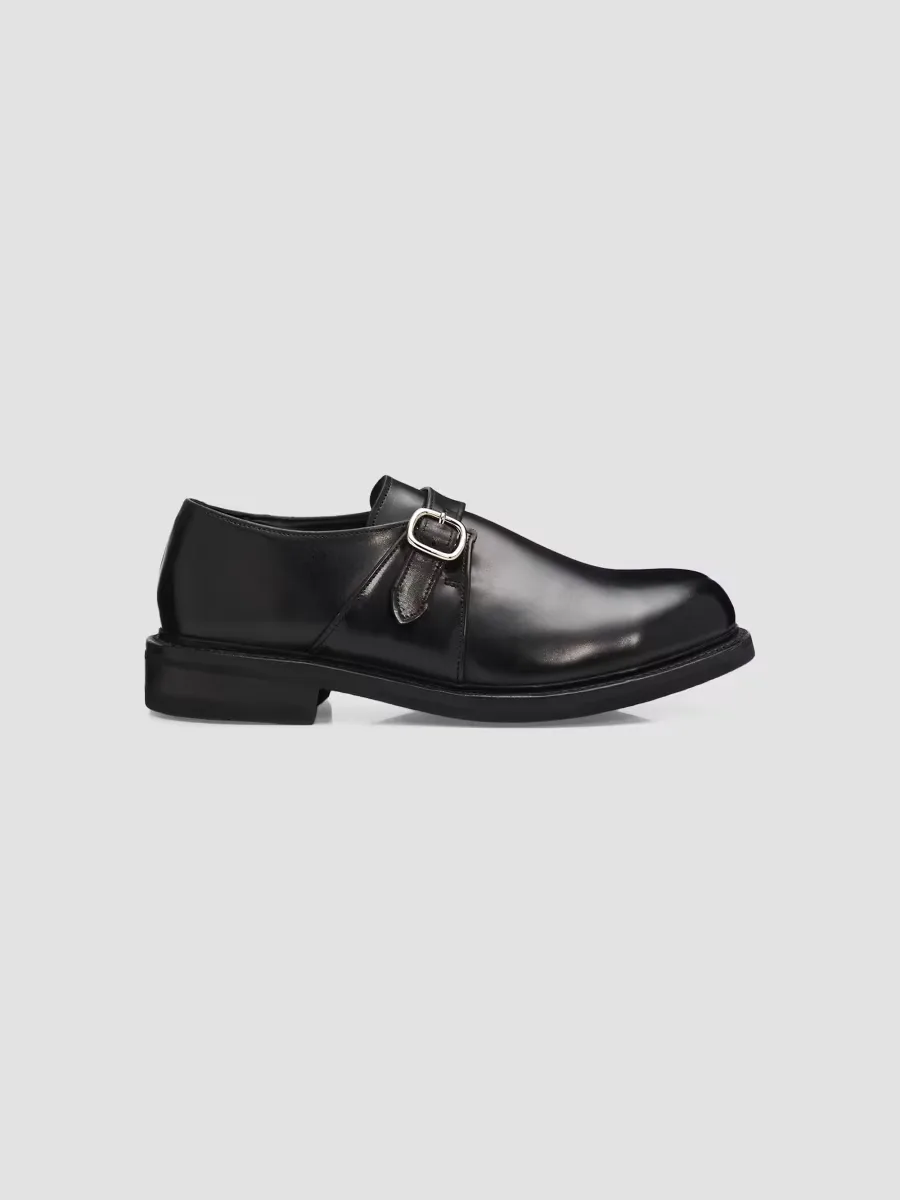 Allen Edmonds x Public School Leather Monk Strap Shoes by Allen Edmonds