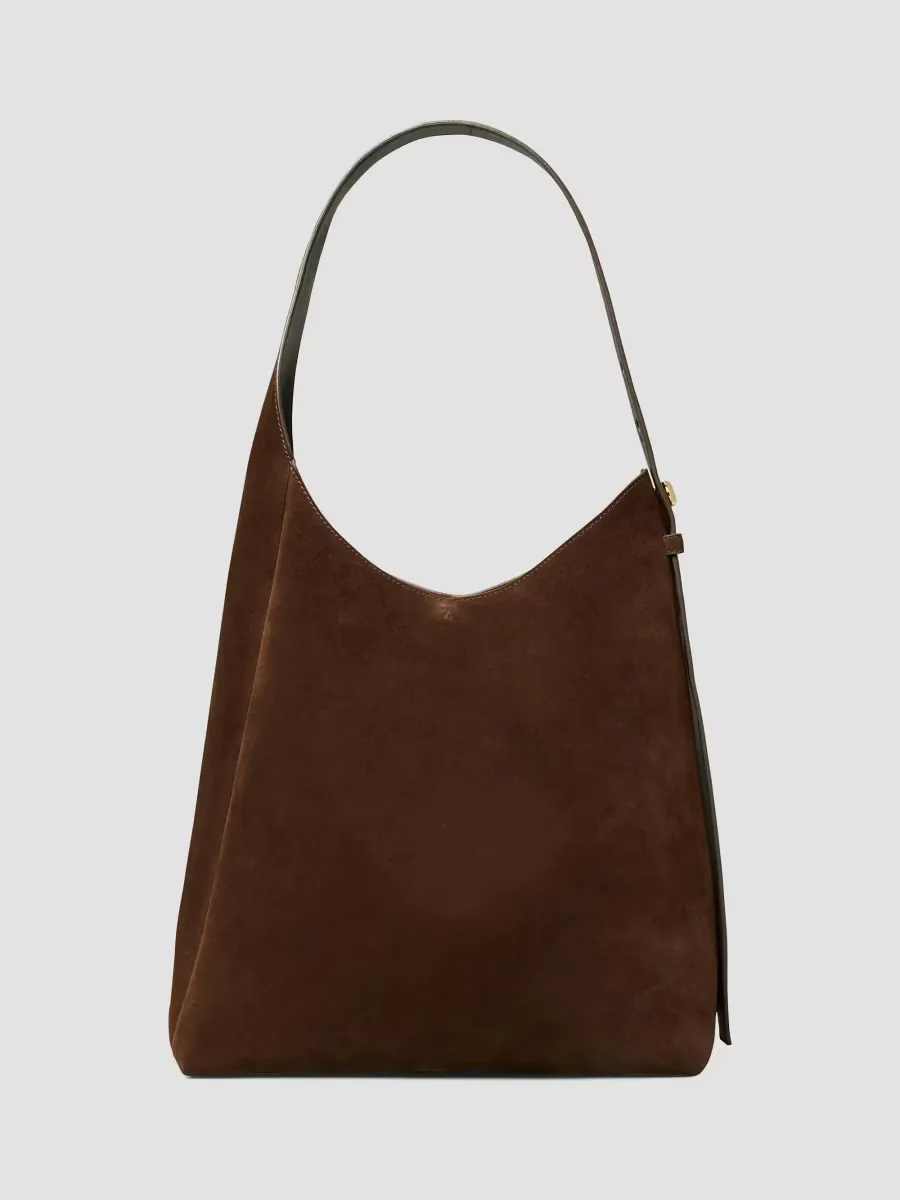 Suede Hobo Bag by Tory Burch