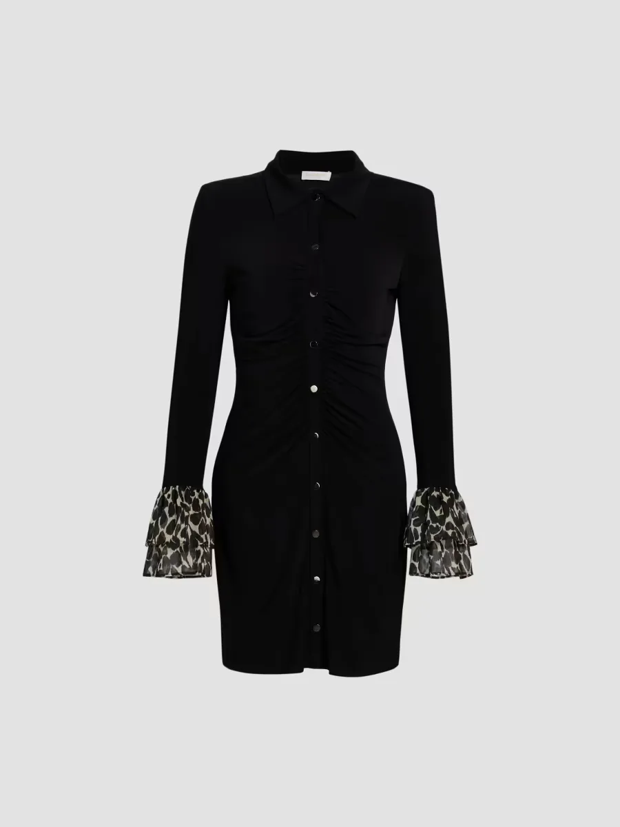 Arden Long-Sleeve Minidress by Ramy Brook