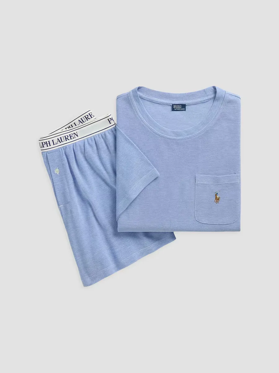 Logo Short Pajamas by Polo Ralph Lauren