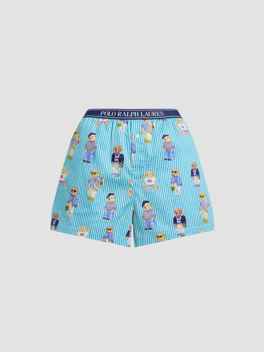 Allover Bear Sleep Boxers by Polo Ralph Lauren