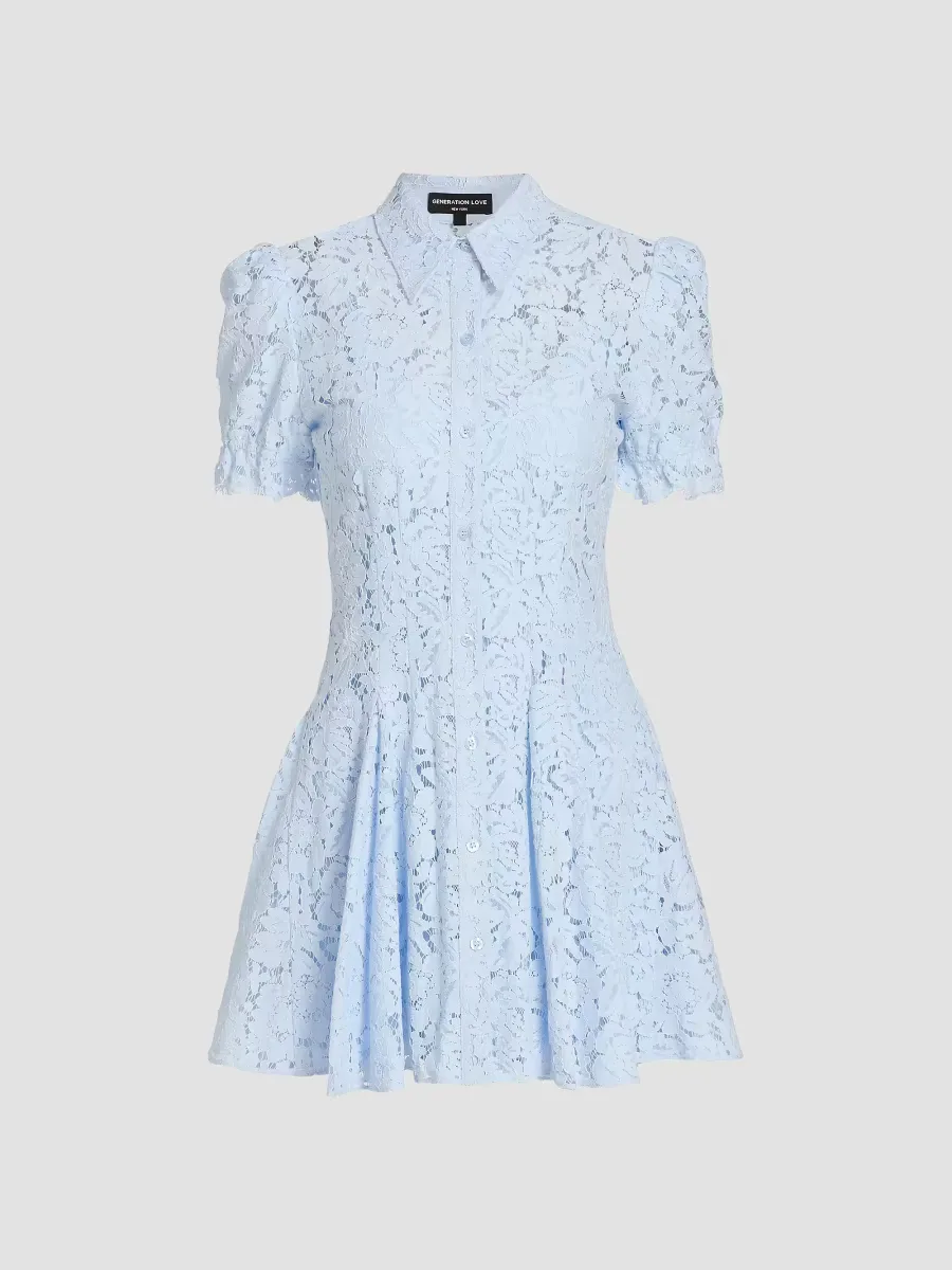 Swanetta Lace Minidress by Generation Love