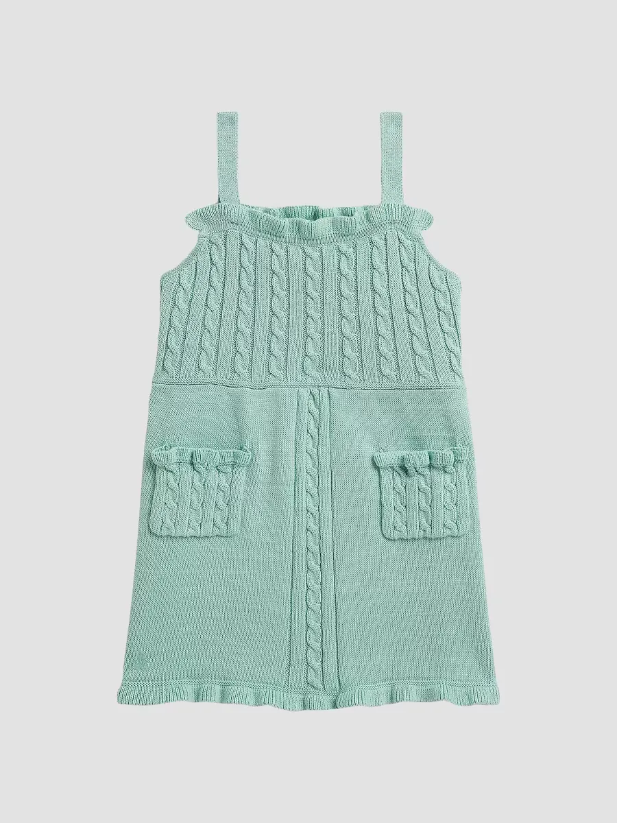 Mini Cable-Knit Cotton Dress by Polo Ralph Lauren