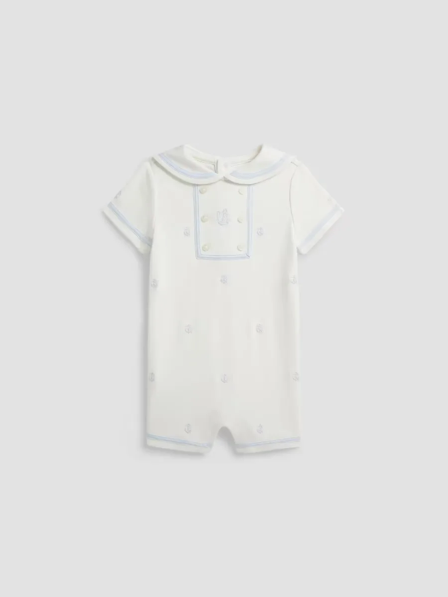 Sailor Embroidered Romper by Polo Ralph Lauren