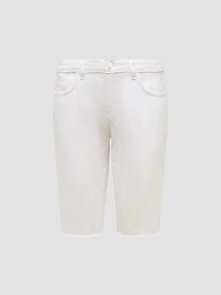 Elise Cotton Bermuda Shorts by L'AGENCE
