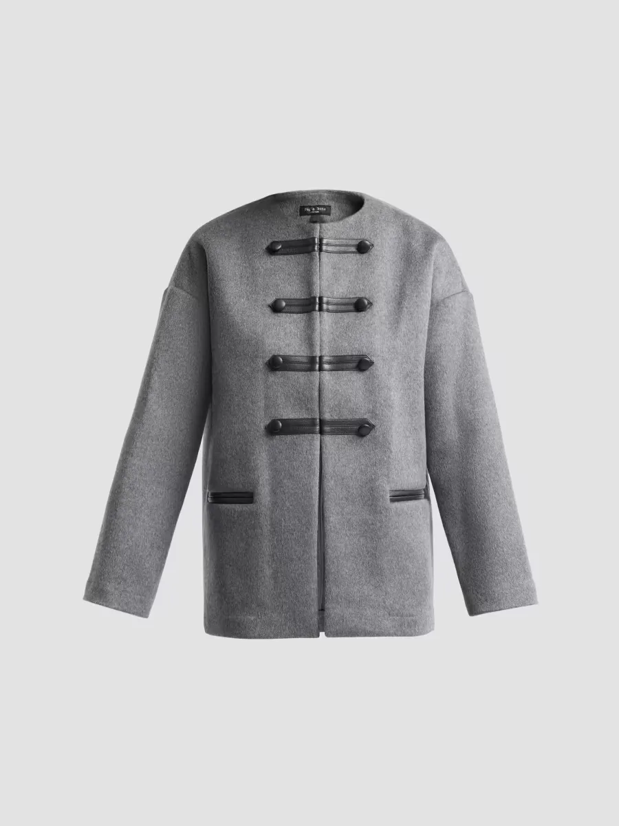 Stefan Regalia Wool-Blend Coat by rag & bone