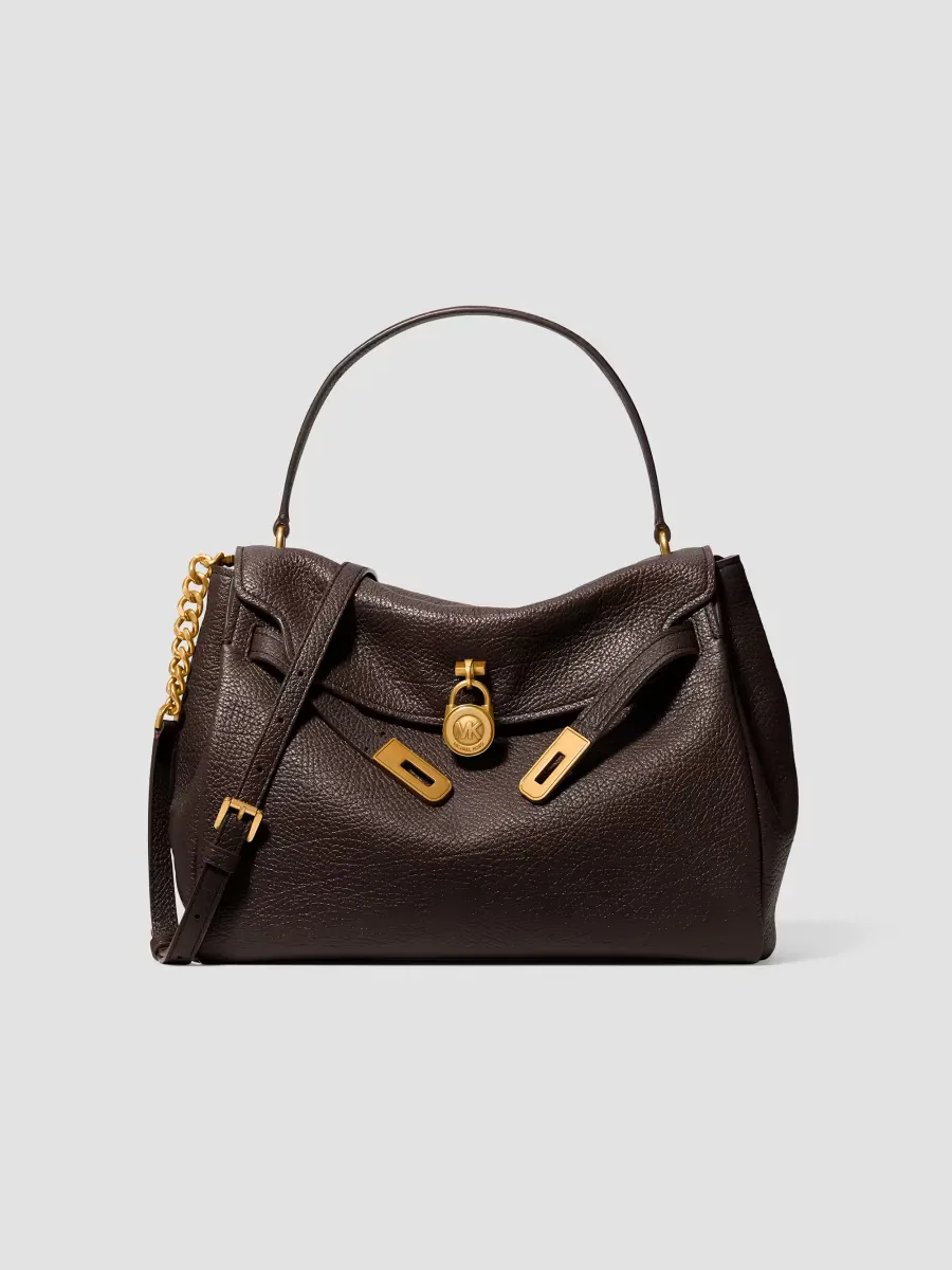 Michael Michael Kors Hamilton Moderne Large Leather Satchel by Michael Kors