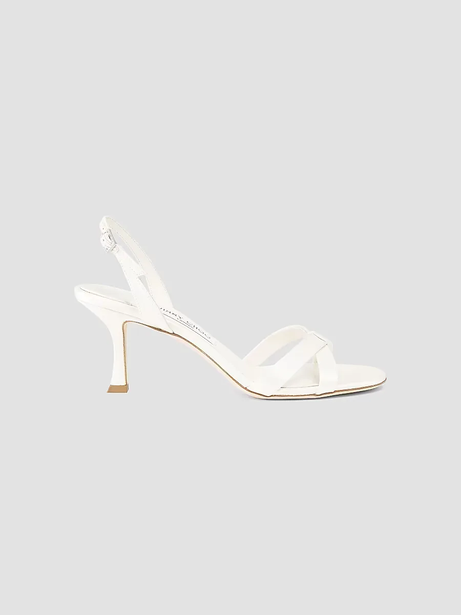 Elsy 70MM Satin Slingback Sandals by Jimmy Choo