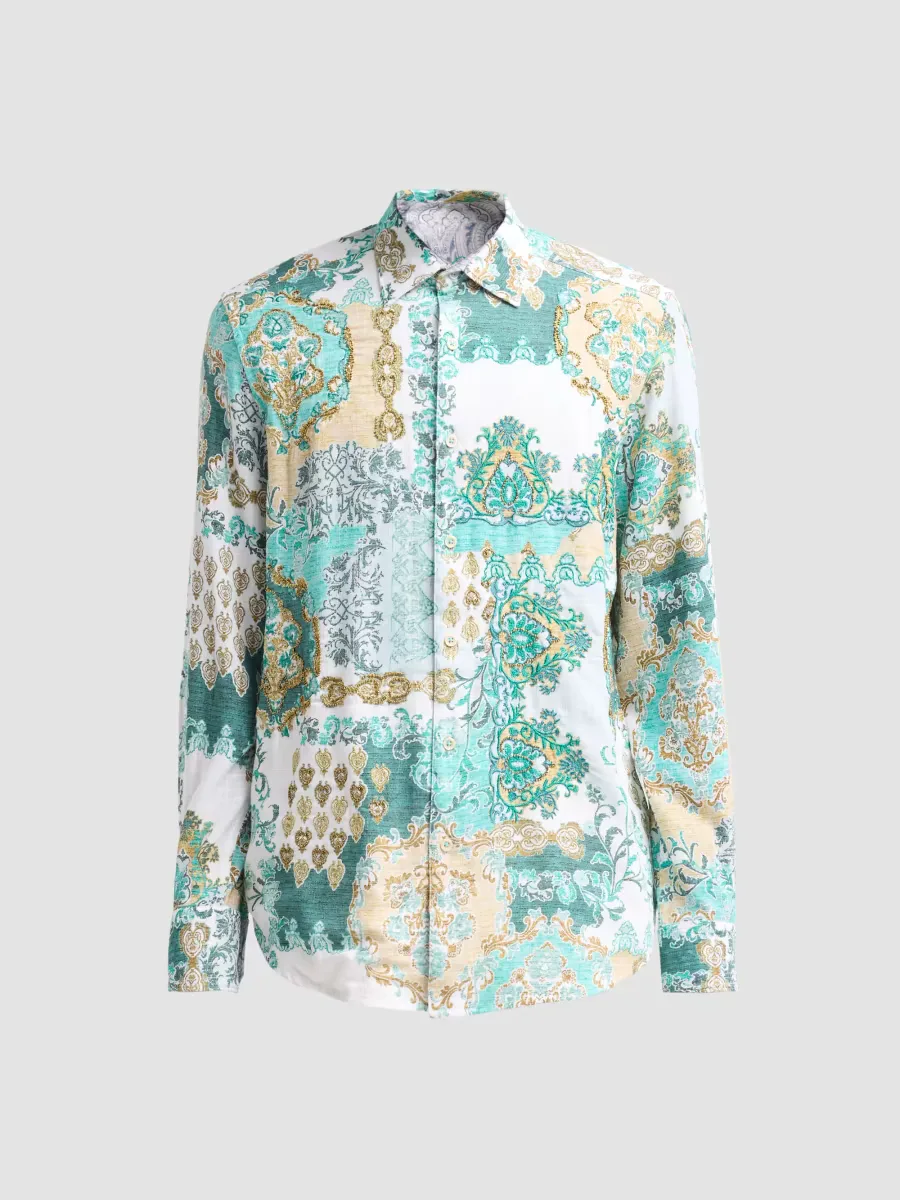 Fairbank Embellished Long-Sleeve Shirt by Robert Graham