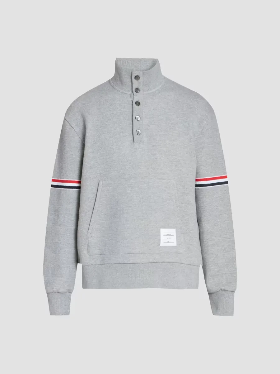 RWB Engineered Stripe Loopback Sweatshirt by Thom Browne