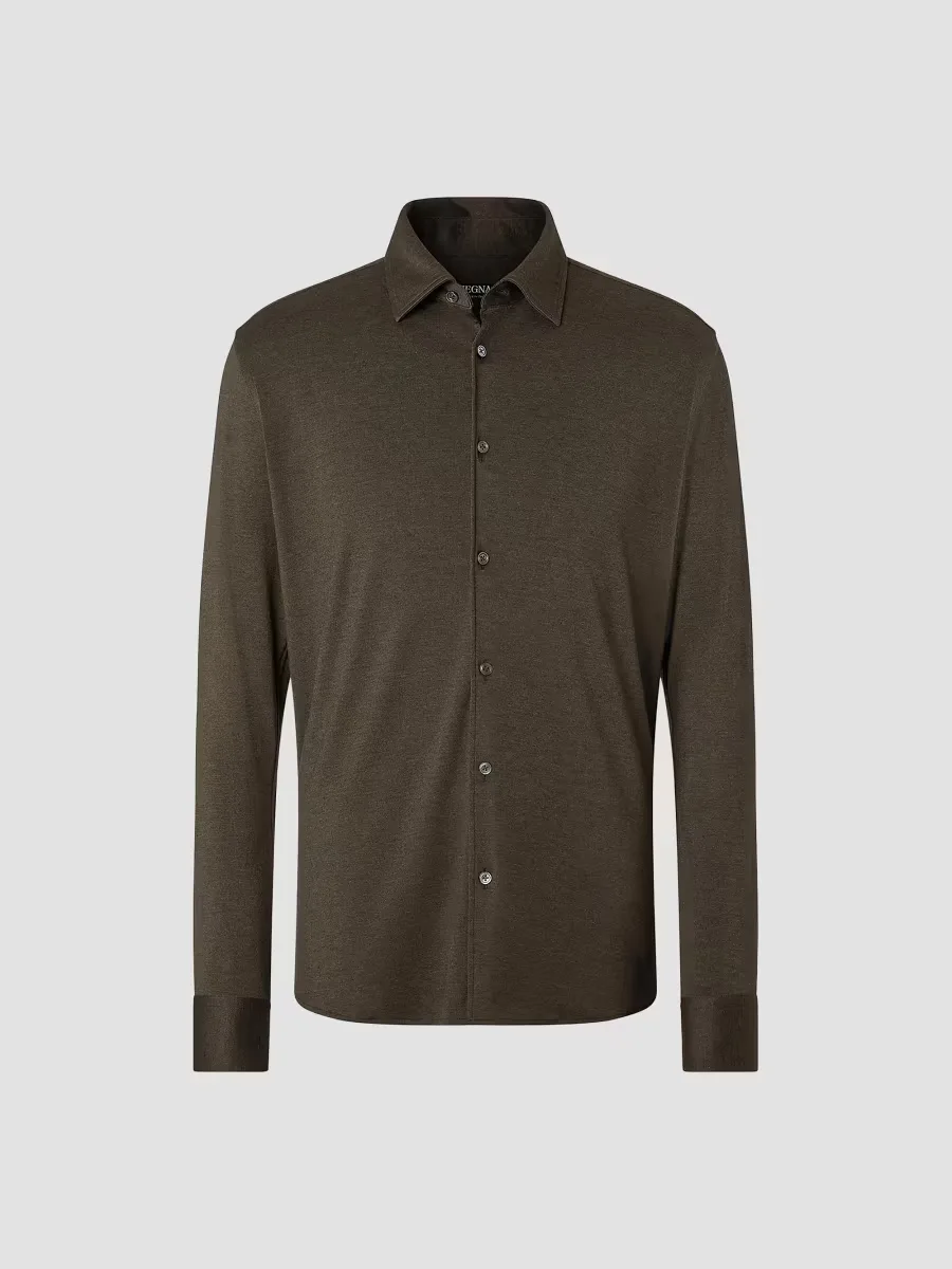 Cashmere and Silk Shirt by ZEGNA