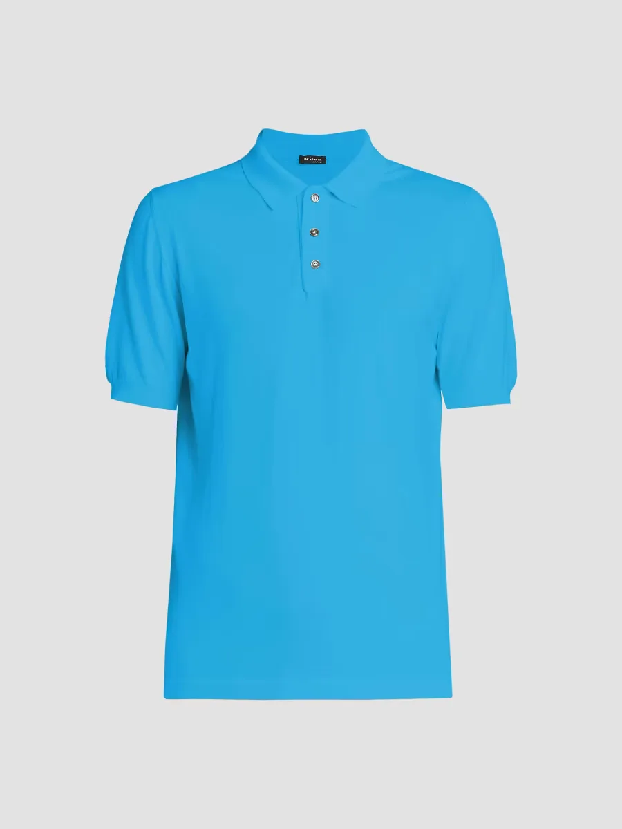 Cotton Polo Shirt by Kiton