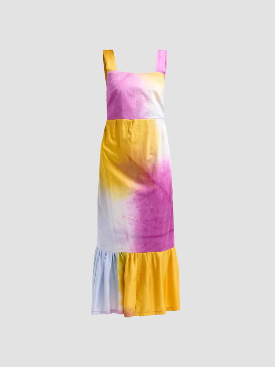 Moyo Printed Midi Dress by Busayo