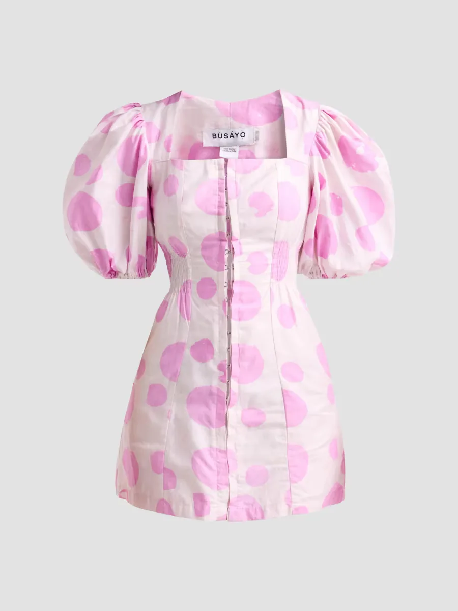 Ayinke Polka Dot Mini Dress by Busayo