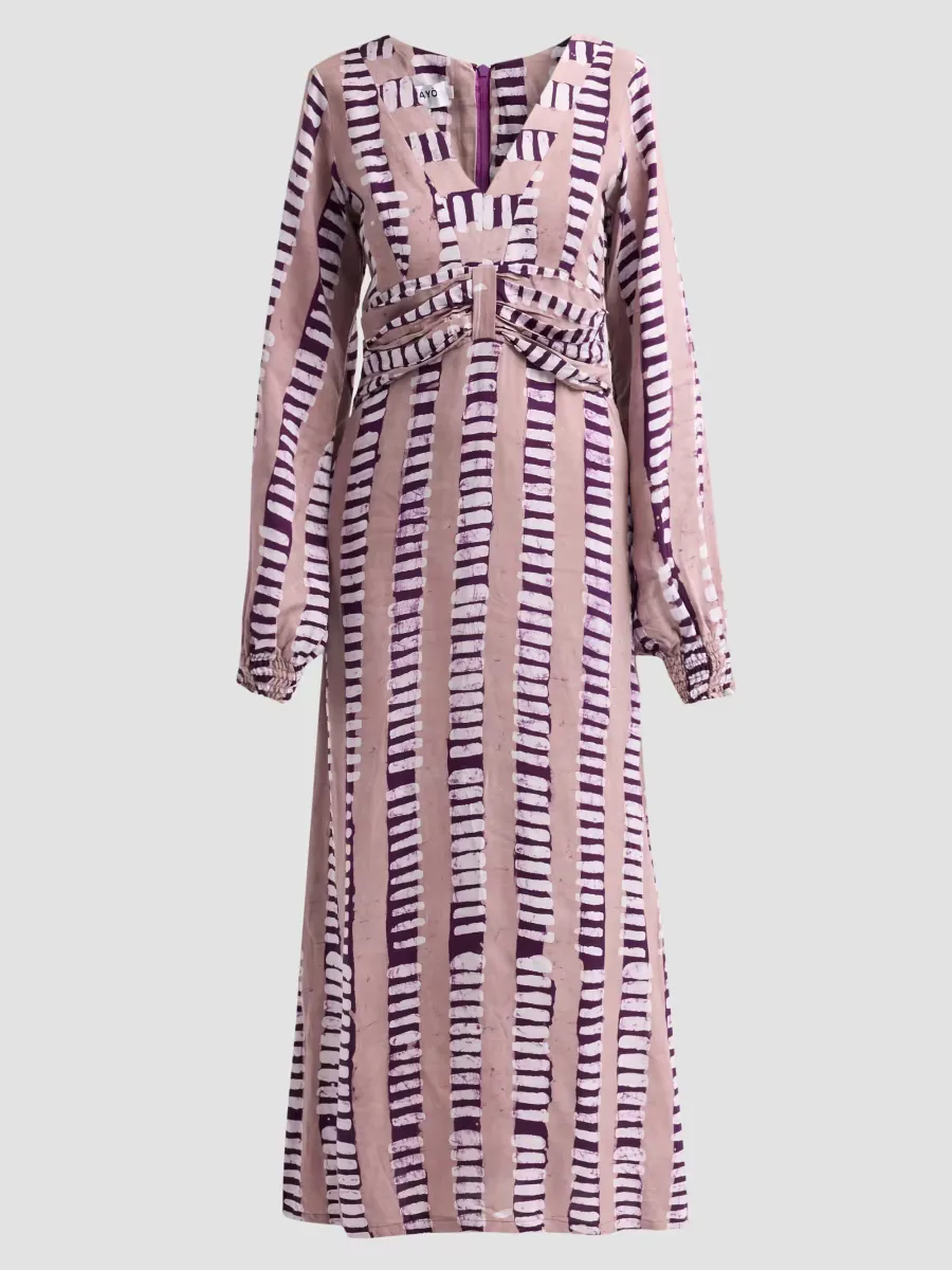 Ayoni Printed Maxi Dress by Busayo