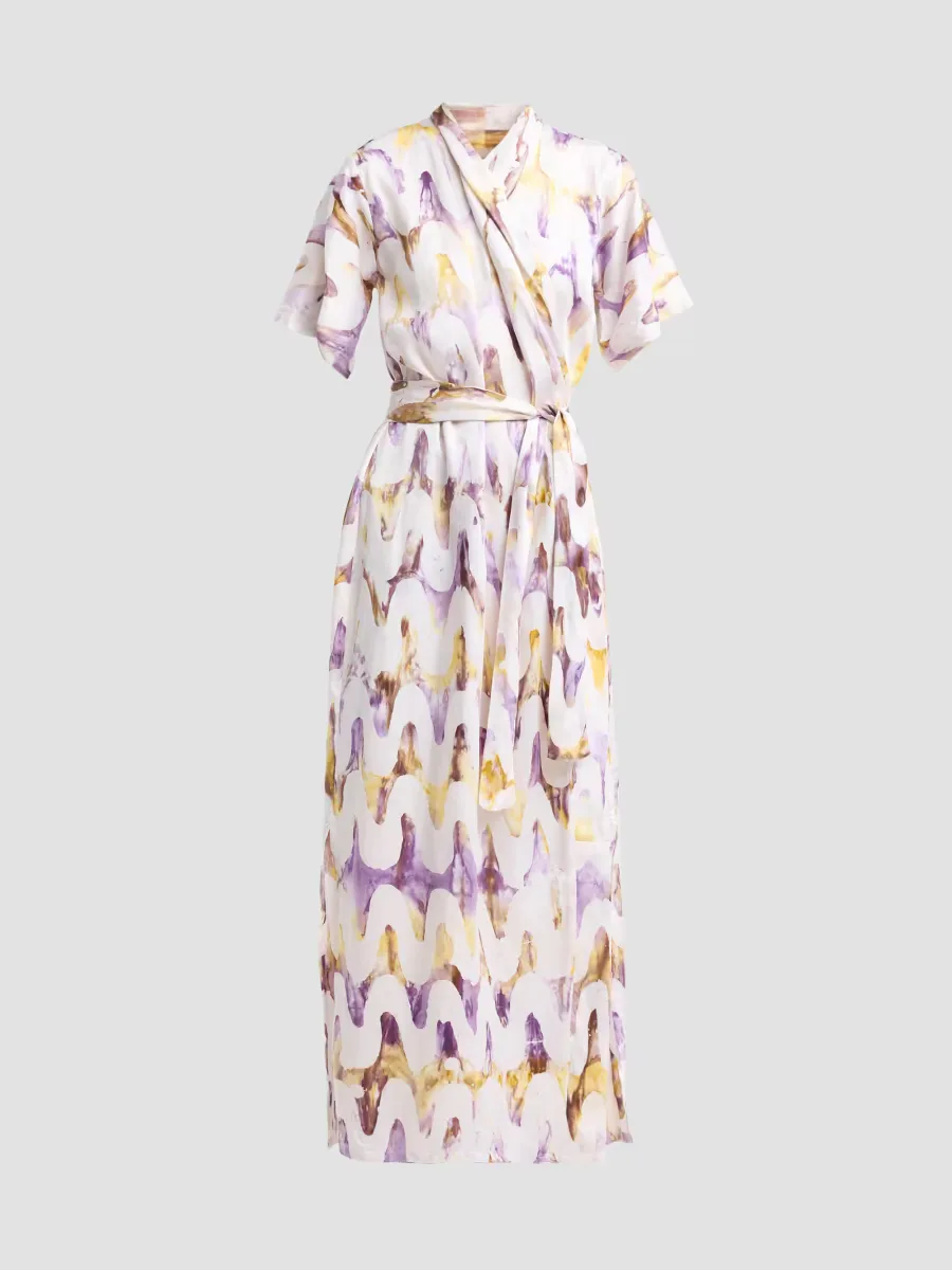Eniyii Printed Cotton Maxi Dress by Busayo