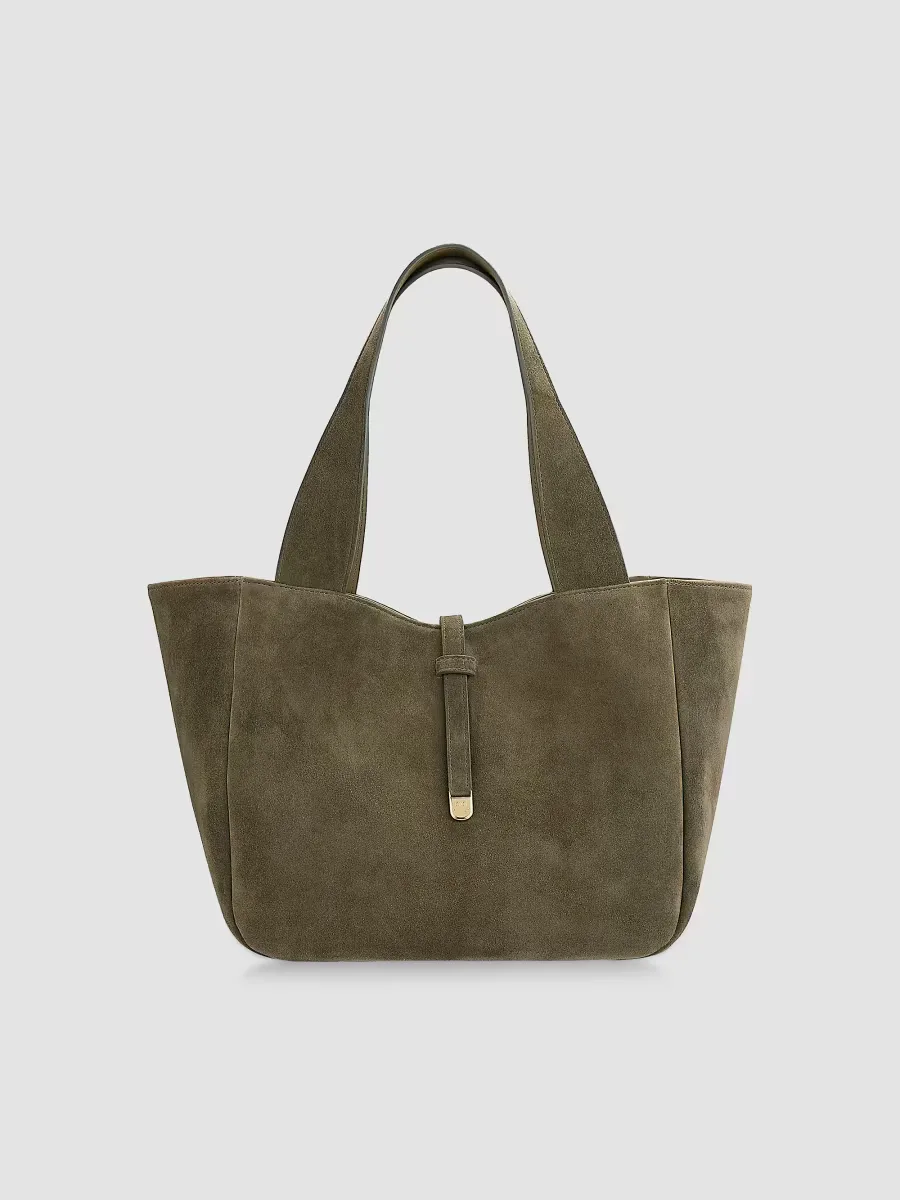 Mercer Suede Tote Bag